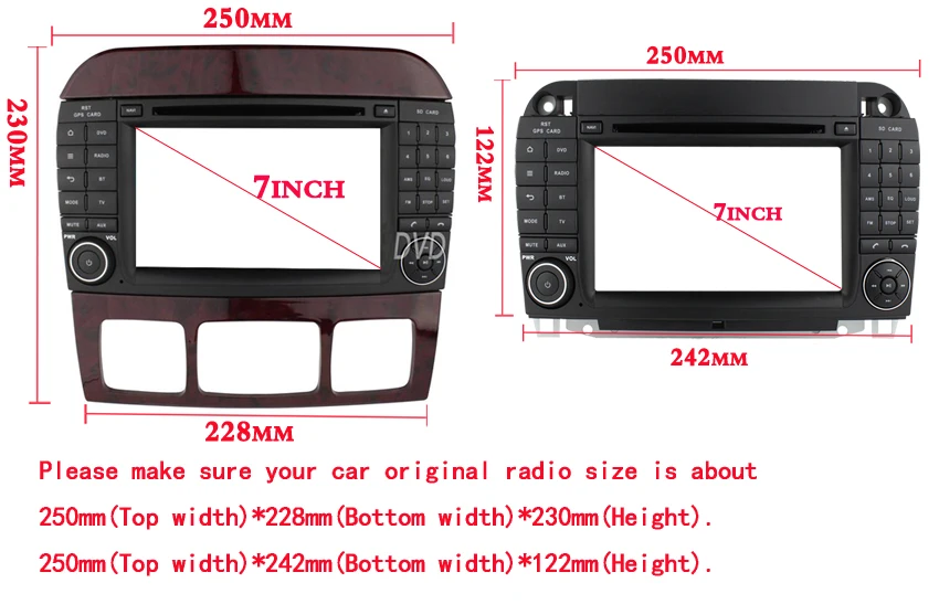 Canbus рулевого колеса управления RDS Радио GPS WiFi USB Android 5.1 dvd-плеер автомобиля для Benz S