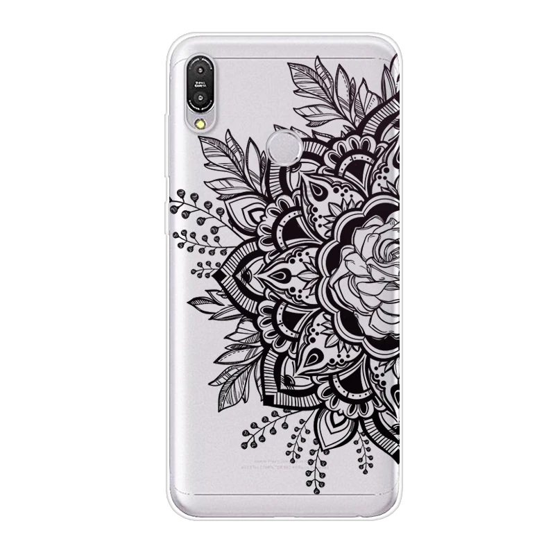 Case For Asus Zenfone Max Pro M2 ZB631KL Transparent Printing Drawing Silicone Phone Cover ZB633KL |