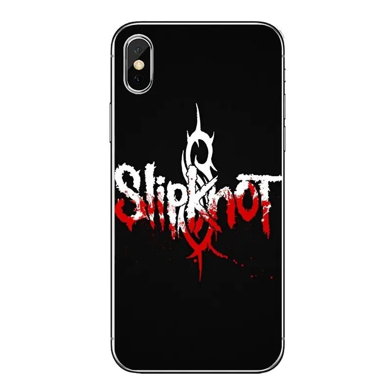 Для iPod Touch iPhone 4 4S 5 5S 5C SE 6 S 7 8 X XR XS плюс MAX тяжелый металл группа Slipknot мягкий