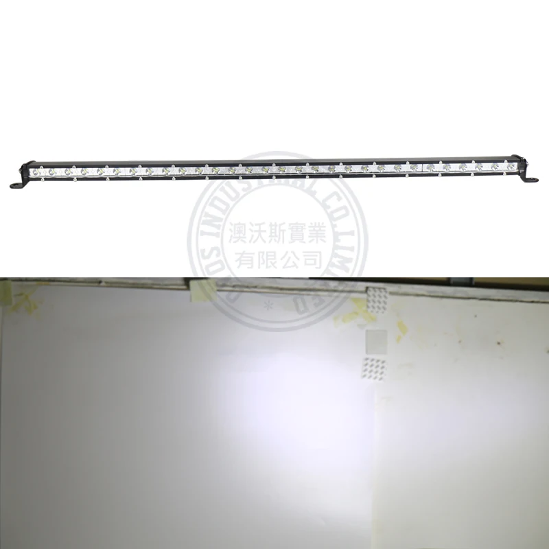 Супер тонкий 90 Вт Светодиодный светильник бар грузовики 32 дюйма точечный 12/24 в