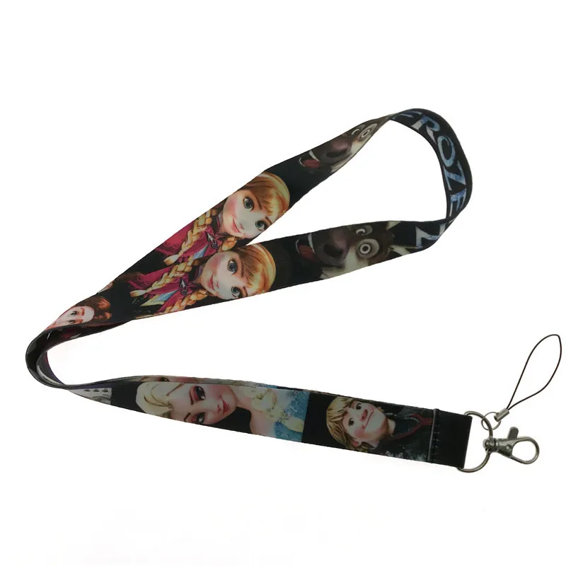EUPNHY 1PCS Cartoon Neck Strap Lanyard Fashion Mobile Phone Charms Hanging Rope Keychains ID Badge Lanyards | Украшения и