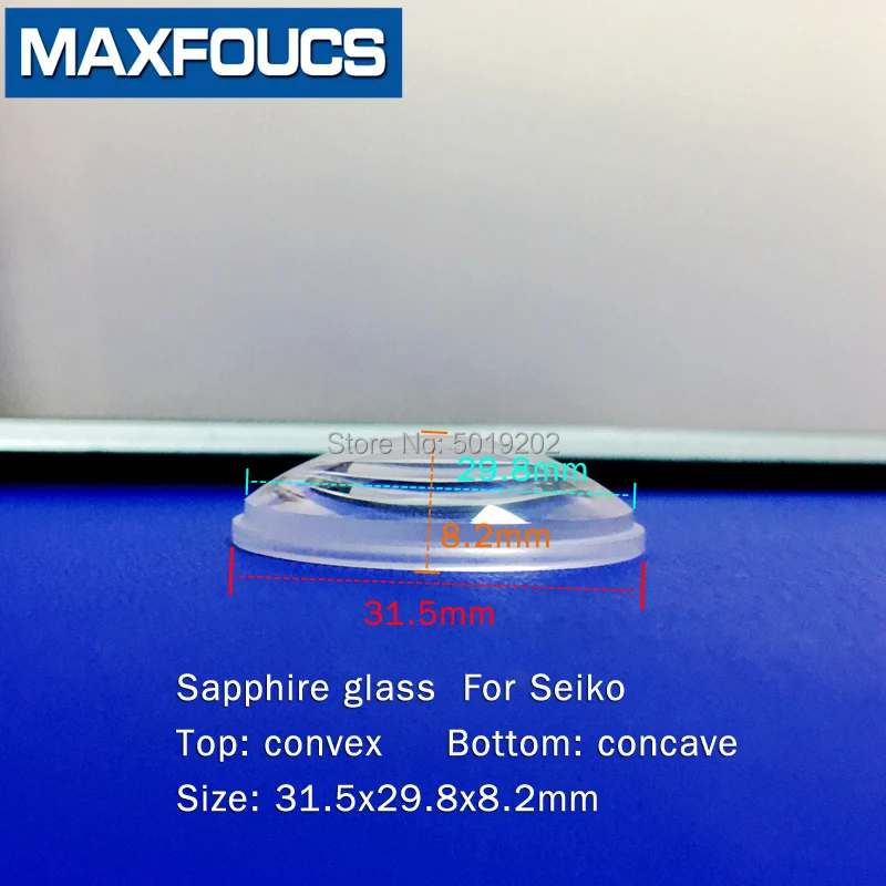 1 шт. для Seiko Dome 31,5x29,8x8,2 мм сапфировое стекло для часов partl прозрачное стекло для ремонта часов