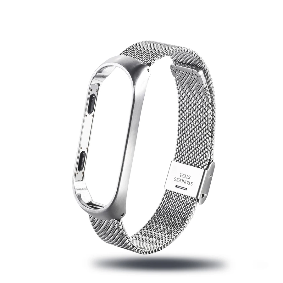 Металлический браслет из нержавеющей стали для Mi Band 3 Безвинтовой Xiaomi 3|Ремешки