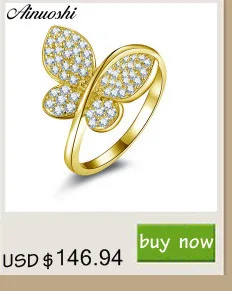 AINUOSHI 14 K, однотонный желтный золотистый цветок, кольцо, винтажное микро грушевидное кольцо с имитацией бриллиантов, обручальное кольцо с кисточкой для женщин