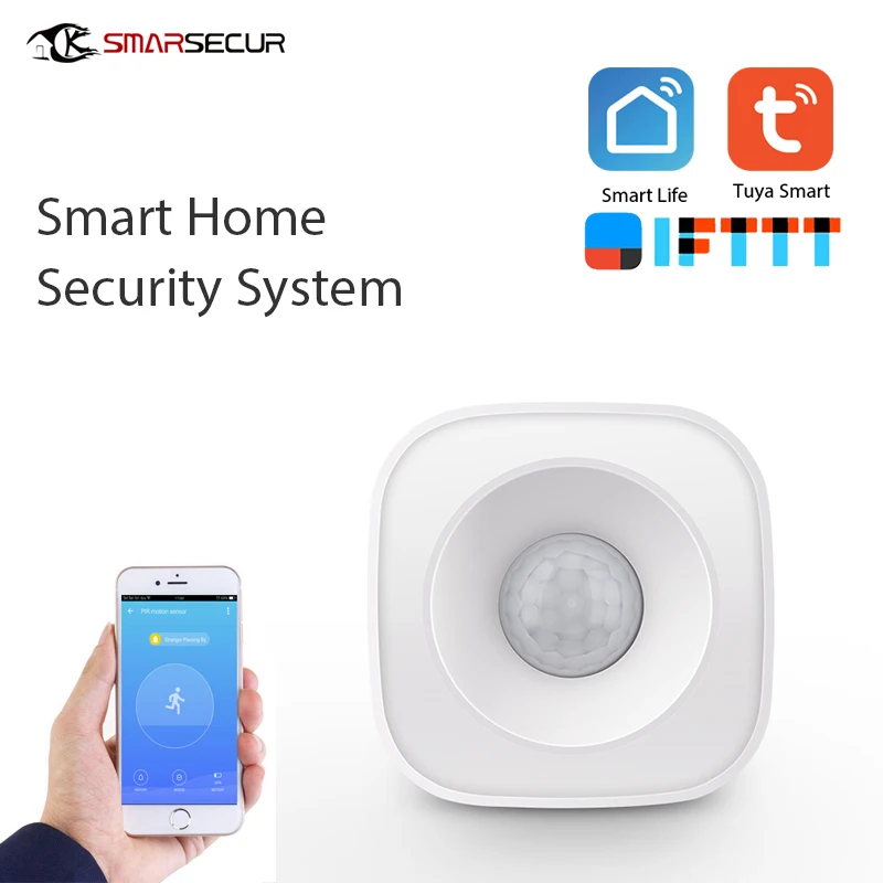 Движения PIR сенсор детектор Wi-Fi движения сенсор Smart Life APP беспроводной домашней системы безопасности