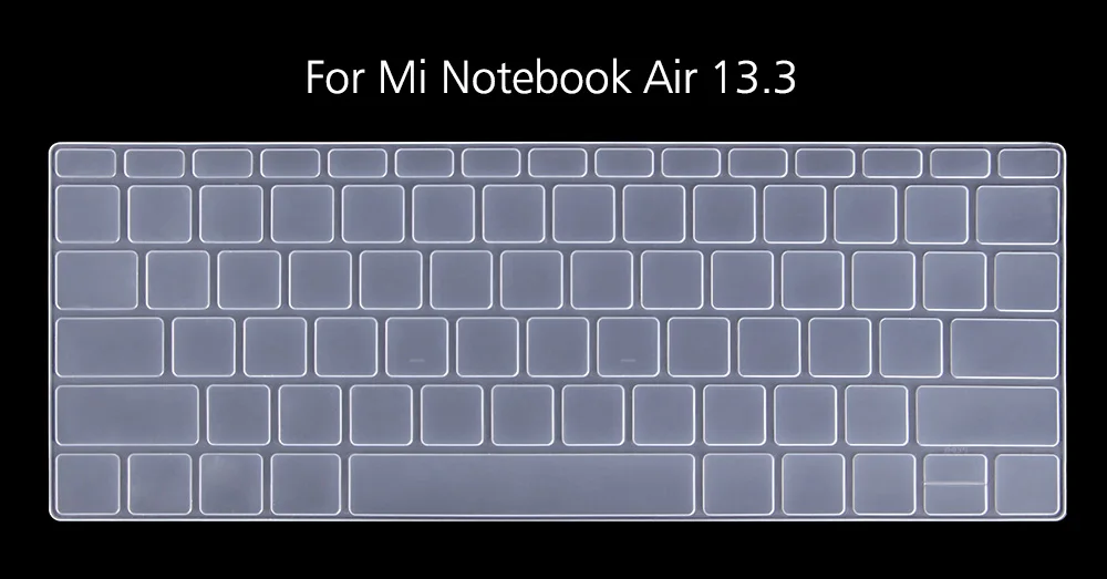 Bestjing Ультра Тонкий силиконовый чехол для Xiaomi Тетрадь Air 13 3 15 6 кожи протектор