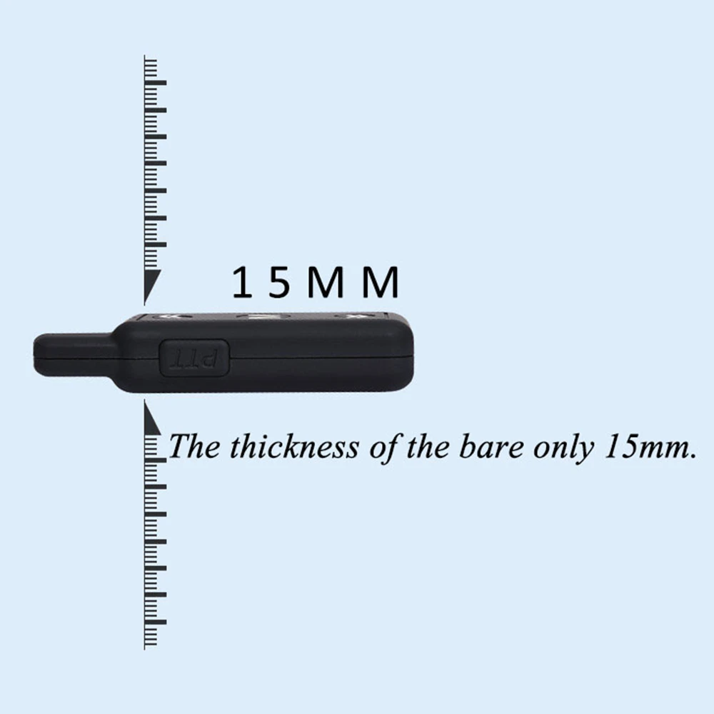 

16 Channels Leixen VV-109 Woki Toki 1 Watt FRS Small Size Two-Way Radio Mini Walkie Talkie for Restaurant and Kids