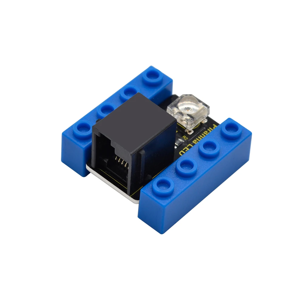 Kidsbits блоки кодирования Piranha светодиодный мерцающий модуль для Arduino паровой EDU