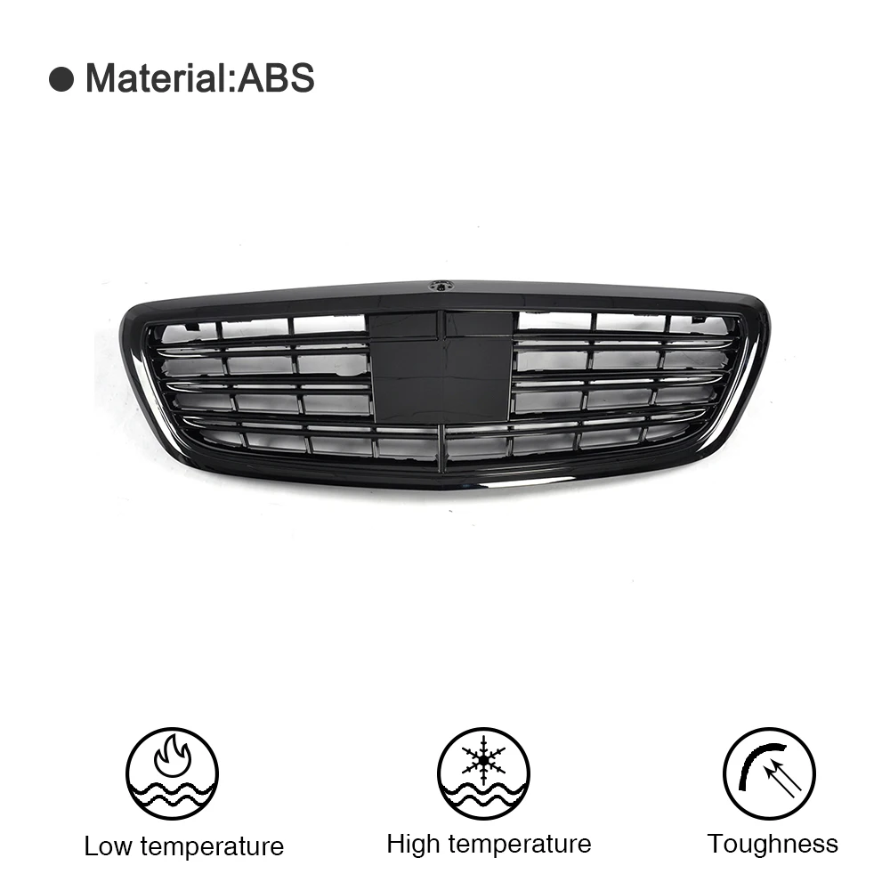 ABS передний бампер решетка облицовки радиатора аксессуары для Mercedes Benz W222 S CLASS S400