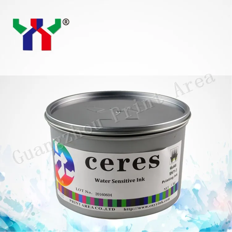 1 кг/can трафаретная печать гидрохромовые/водочувствительные чернила в течение 5-6