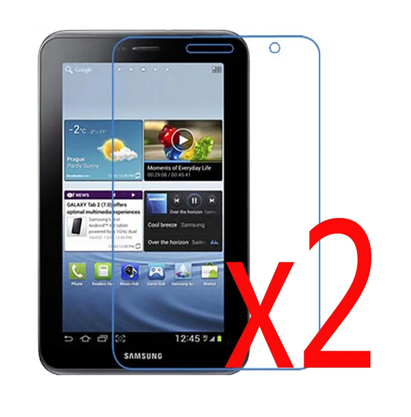 2 шт. Антибликовая матовая защитная пленка для экрана Samsung Galaxy Tab 7 0 P3100 P3110 &quotTablet|mat