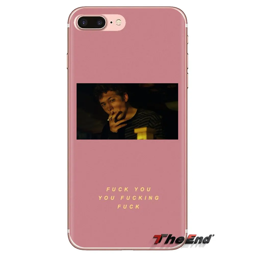 Прозрачный чехол из ТПУ для iPod Touch Apple iPhone 4 4S 5 5S SE 5C 6 6S 7 8 X XR XS Plus MAX губ Галлахер