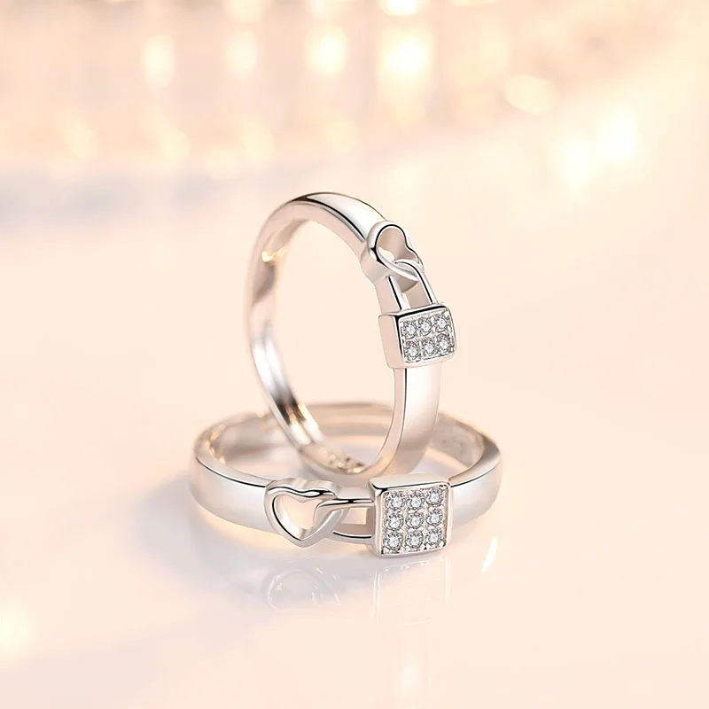 JBRL Для женщин Мода Открытое кольцо Серебряные кольца для ювелирное обручальное