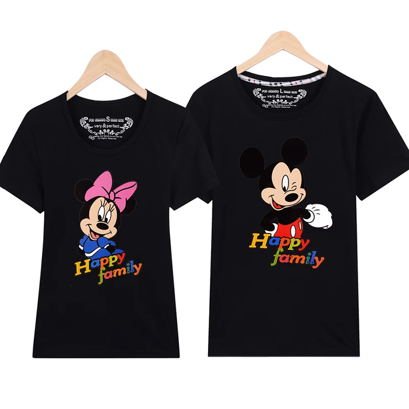 Футболки для влюбленных весенне летние футболки с героями мультфильмов мужчин и