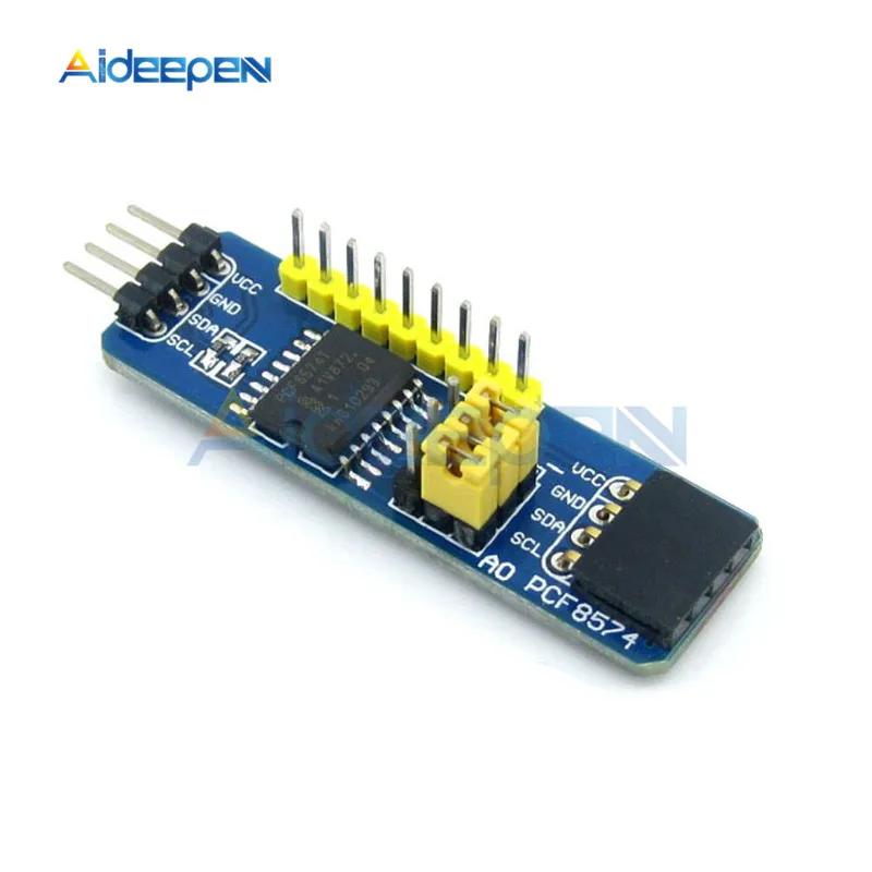Расширенный модуль PCF8574 PCF8574T I/O поддержка интерфейса IIC/I2C плата расширения с