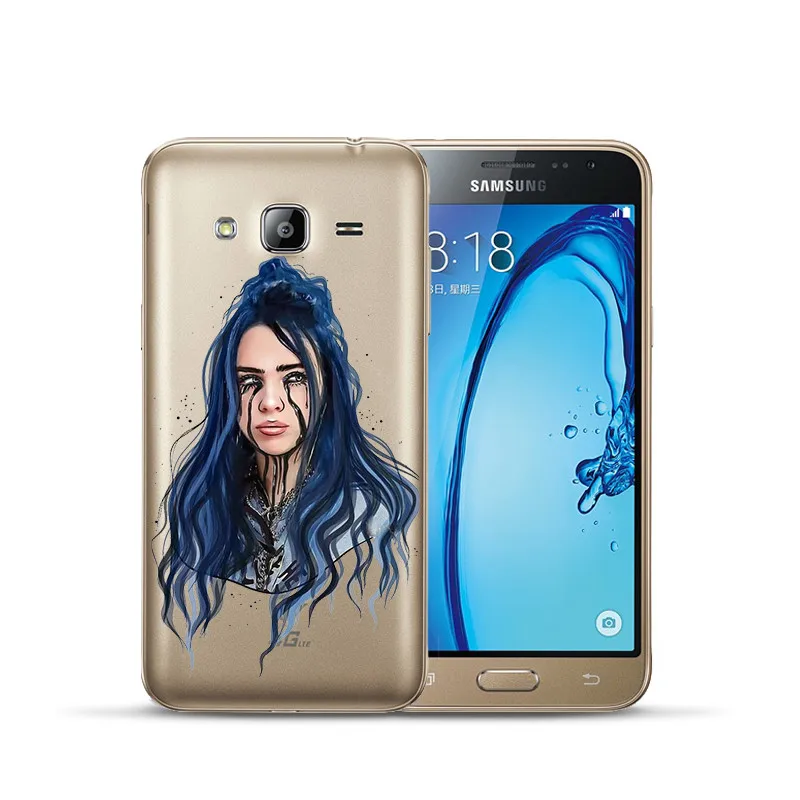 Роскошный чехол Billie eilish для samsung Galaxy J3, J4, J5, J6, J7, J8 Plus,,,, J2 Prime, чехол для телефона, чехол, Etui funda Capinha