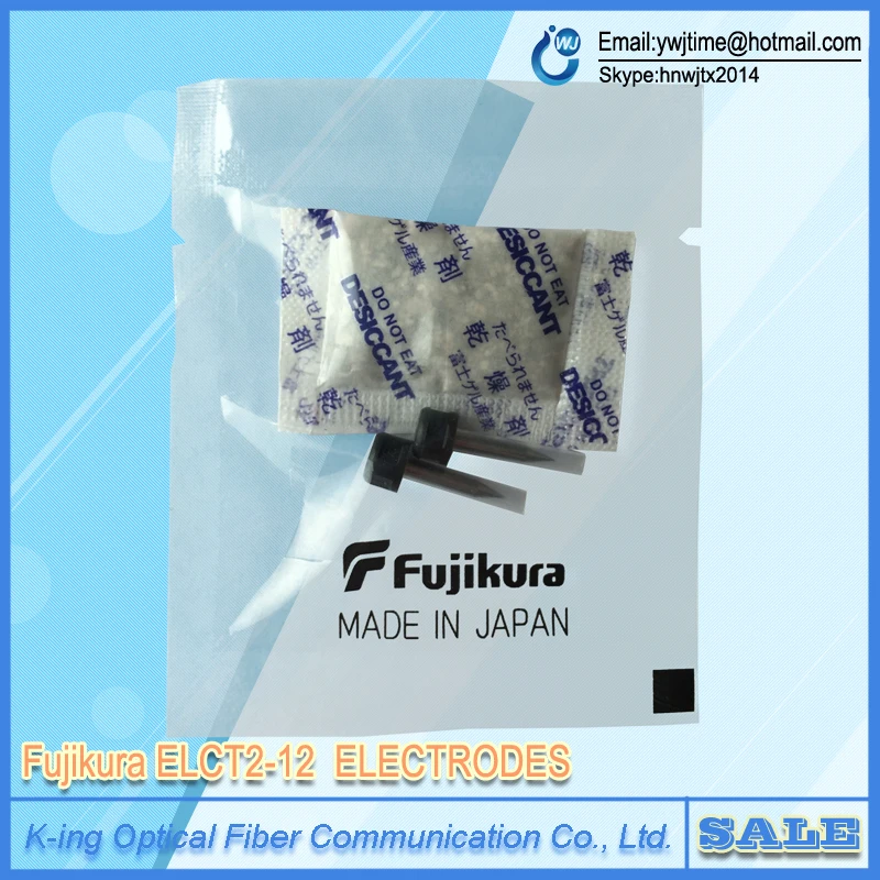 Fujikura ELCT2-12 электроды для Fujikura FSM-12S/FSM11R/11 S/21 S/12R FSM-22S волоконно-оптический электрод для сварки оптоволокна