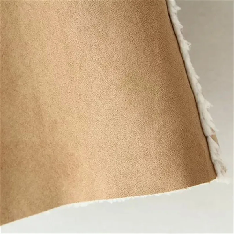 Замшевые Кожаные куртки женские жилеты из искусственного меха без рукавов с