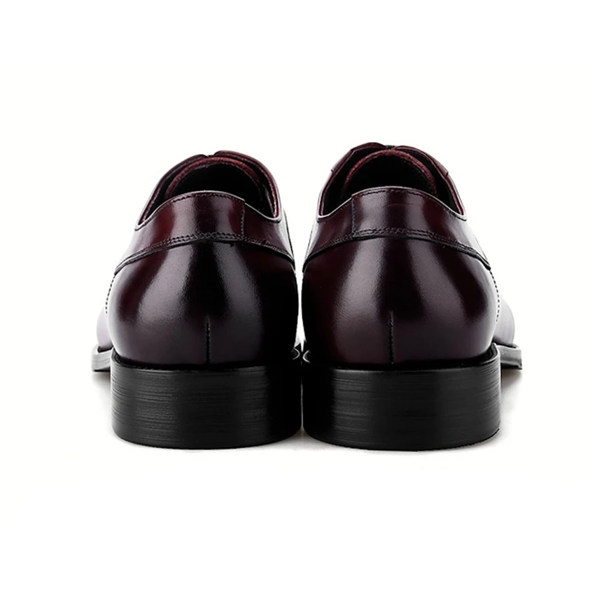 Элегантные мужские вечерние туфли ручной работы из натуральной кожи