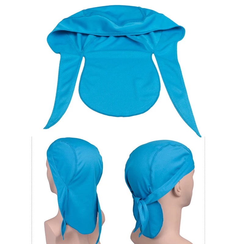 Банданы Durag для мужчин и женщин черные мужские спортивные головные уборы Doo Rag