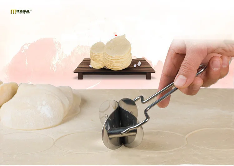S/стальная форма для вареников пресс теста круглая роликовая машина устройство