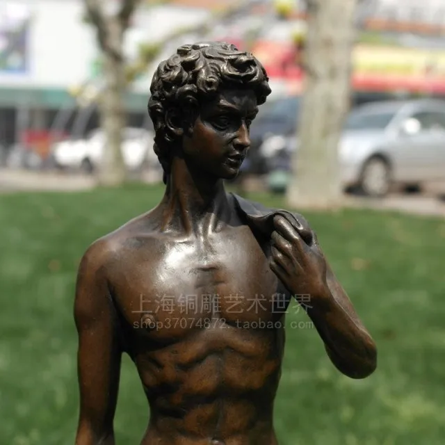 

David copper sculpture sculpture crafts ornament decoration business gifts Home Furnishing classical figures