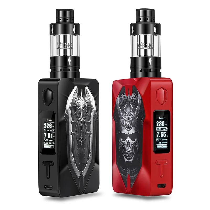 Электронная сигарета Vape комплект 230 Вт большой дым из натуральной костюм 3600 мАч