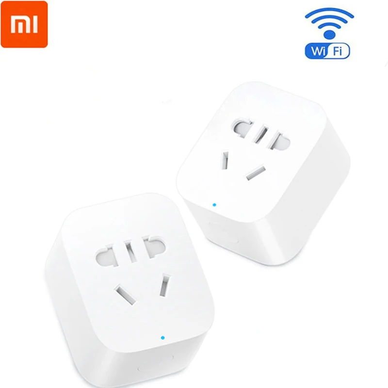 Оригинальная интеллектуальная розетка Xiaomi Mijia WiFi версия беспроводной пульт дистанционного управления адаптер питания вкл/выкл с управлением приложения для телефона