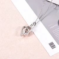 Crystal Square Birthstone Heart Urn Necklace Memorial Jewelry for Ashes Creamation Keepsake Locket Pendant | Украшения и