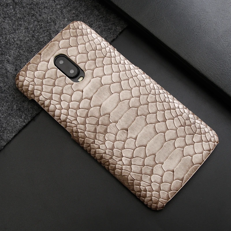 Для Oneplus 6 змея чехол для лет из искусственной кожи One Plus T Back Защитная оболочка
