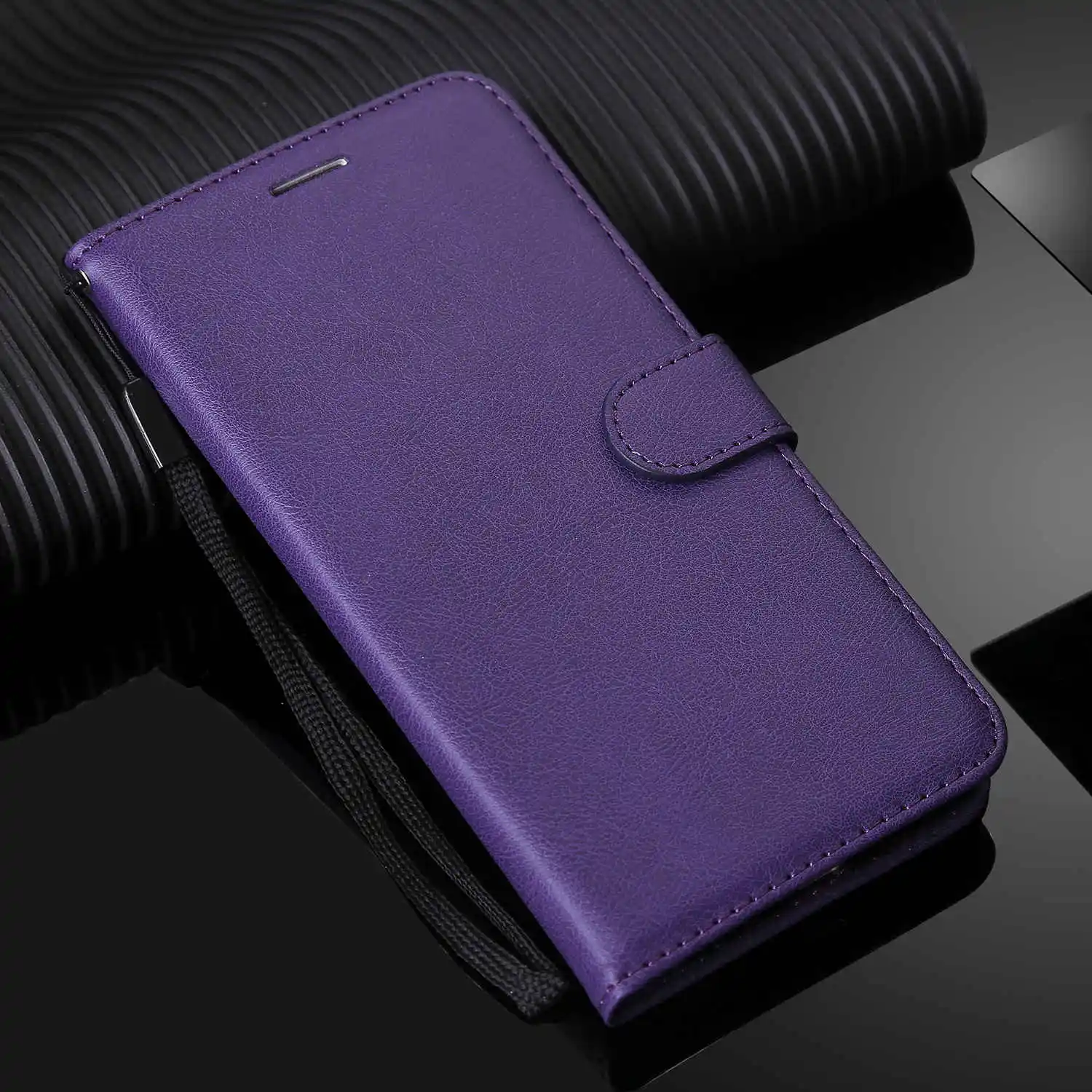 Purple Из искусственной кожи чехол-бумажник чехол для sony Xperia 10 1 Z3 Z5 мини E5 E6 C6 Z6 L1 L2 L3 XA XA1 ультра XA2 XZ XZ1 XZ2 XZ4 компактный Премиальный XZ3 - Цвет: Purple