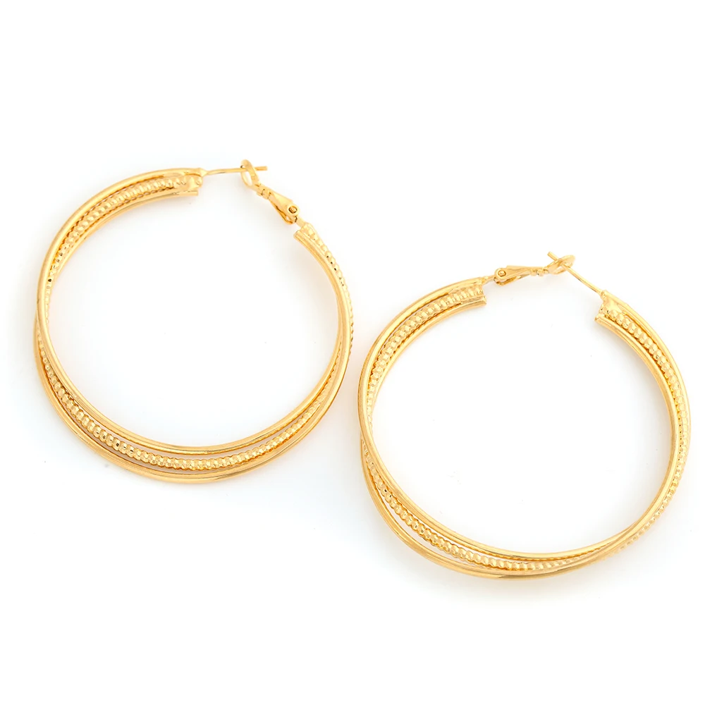 Латунные серьги для женщин Модная бижутерия подарок оптовая продажа Модные