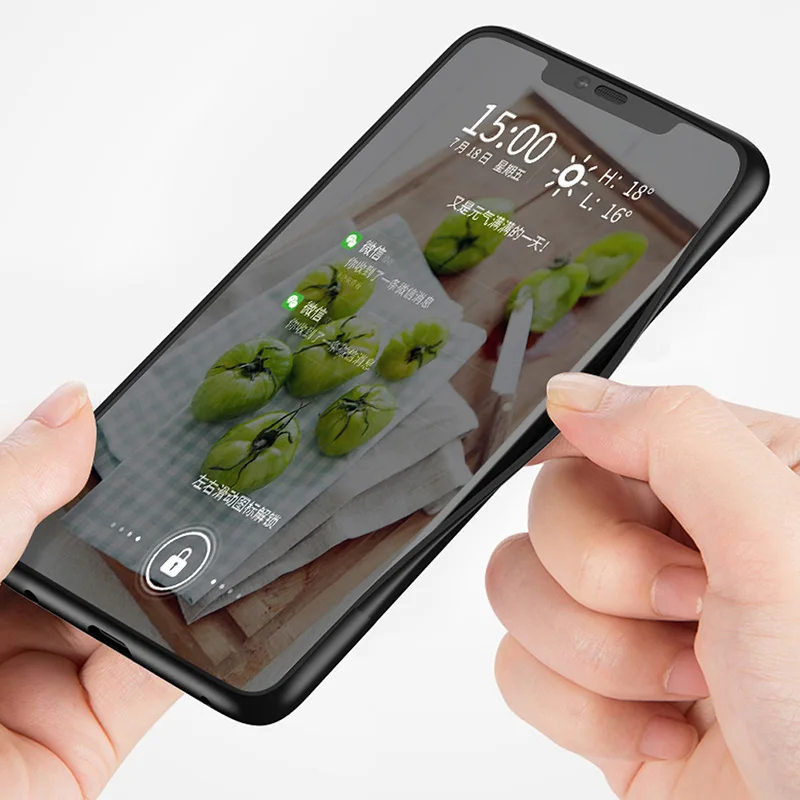 Роскошный стеклянный чехол для Xiaomi Redmi note 8 pro Чехол 9 H силиконовый из закаленного