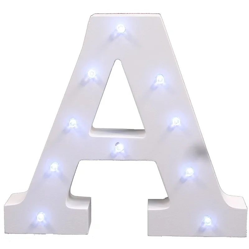 15 5 см 6 &quotБелый Деревянный Письмо letra luminosa светодиодный маркеры знак Алфавит