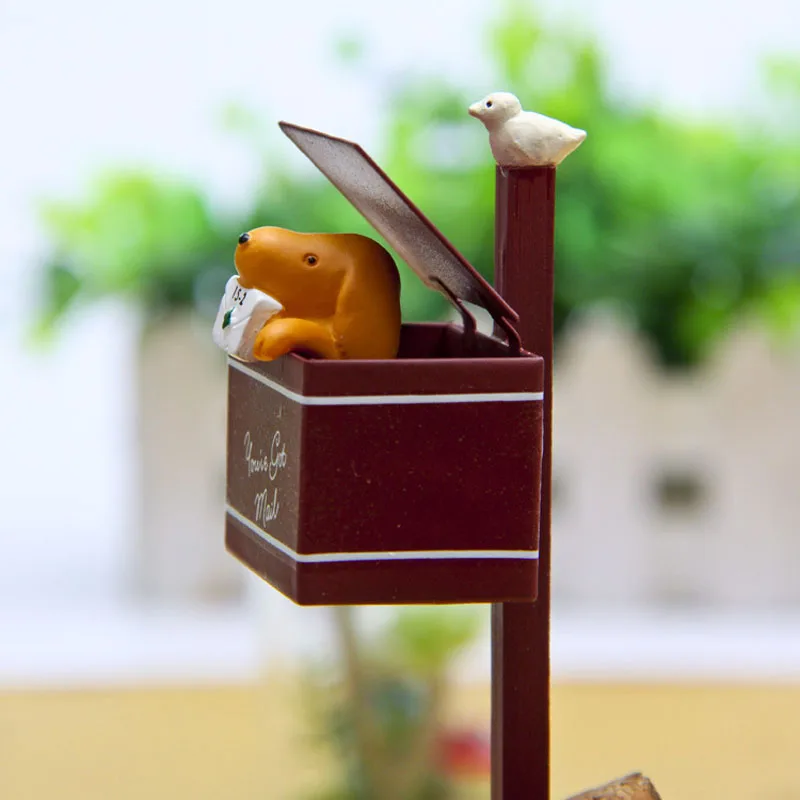 Почтовый ящик для собак миниатюрный Сказочный Сад дома искусственное ремесло