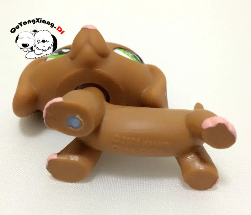 

CWG010 Pet Shop Animal Savannah Savvy Dachshund Dog action Figure cute puppy