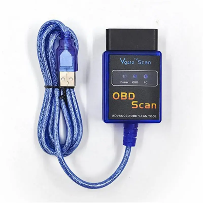 Новый автомобильный мини сканер USB ELM327 диагностический интерфейса OBD elm 327