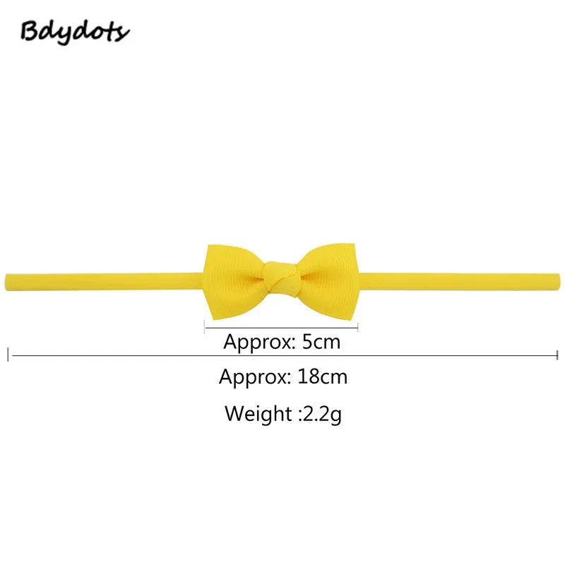

20Pcs/Bag Hair Accessories Bow Baby Girl Headbands Elastic Multicolor Infant Baby Headband Birthday Party Headwear Newborn