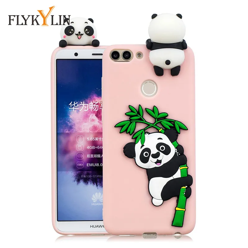 Soft TPU Case on For Coque Huawei P Smart case 5.65 inch Cover sFor Fundas Enjoy 7S Cartoon Dolls Toys Phone Cases |