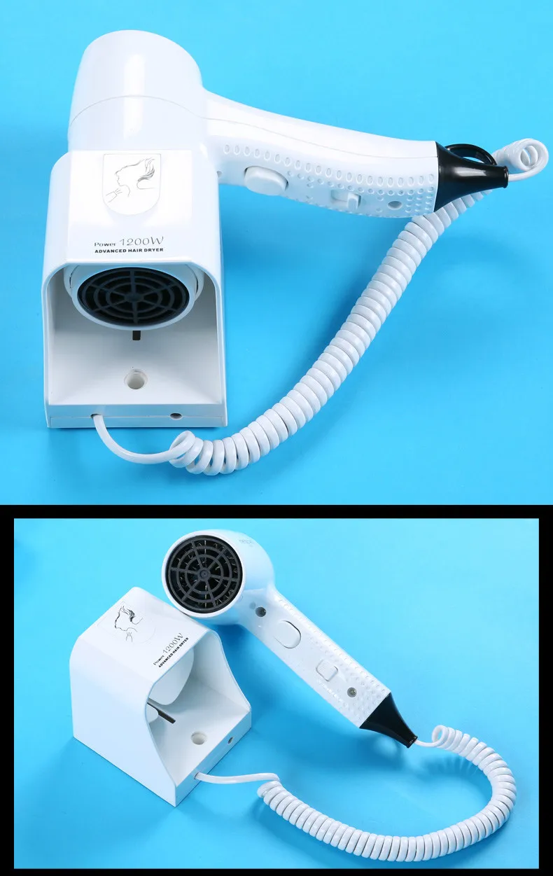 Hair Dryers Hotel hanging electric hair dryer wall domestic bathroom skin new GOOD 1200W | Бытовая техника