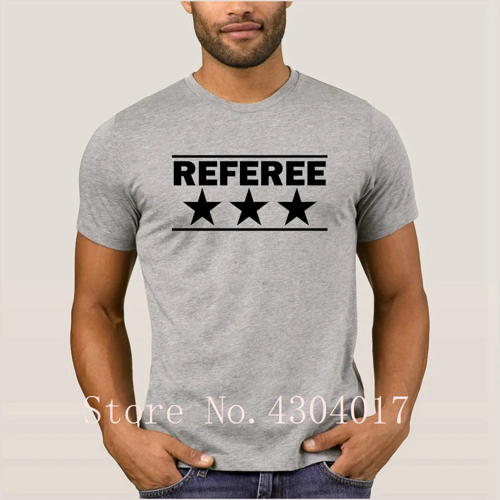 Referee футболка с коротким рукавом трикотажная Мужская защитой от морщин унисекс