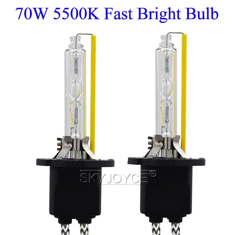 SKYJOYCE 12V автомобильная фара HID ксеноновый комплект 70W DLT F7 Быстрый Яркий балласт