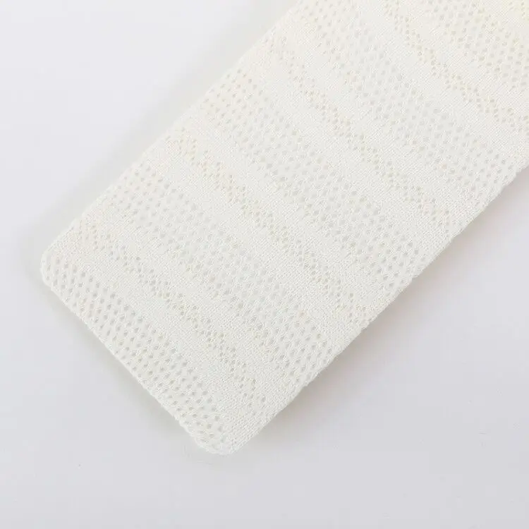 light yellow KACAKID/Официальный магазин; летние детские колготки для девочек; дышащие колготки для маленьких девочек; колготки для девочек; 1279 - Цвет: light yellow