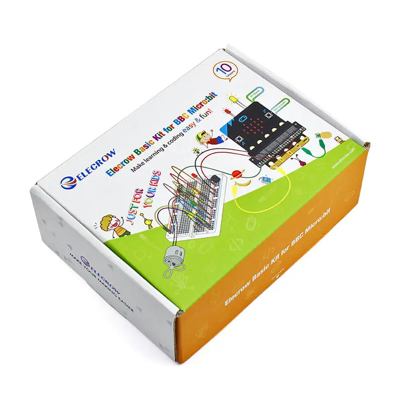 Elecrow Базовый комплект для BBC Micro: бит горячие продажи новое поступление DIY электронные части для студенческой электроники и программирования