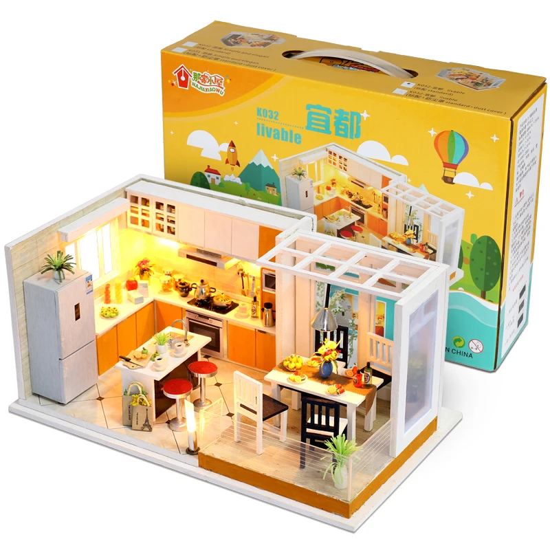 Миниатюры для кукольного домика Simplicity 3D миниатюрные игрушки сделай сам
