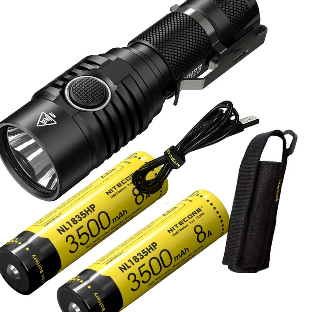 Уличный фонарик NITECORE MH23 CREE XHP35 HD светодиодный макс. с лучом 1800 люмен расстояние 294