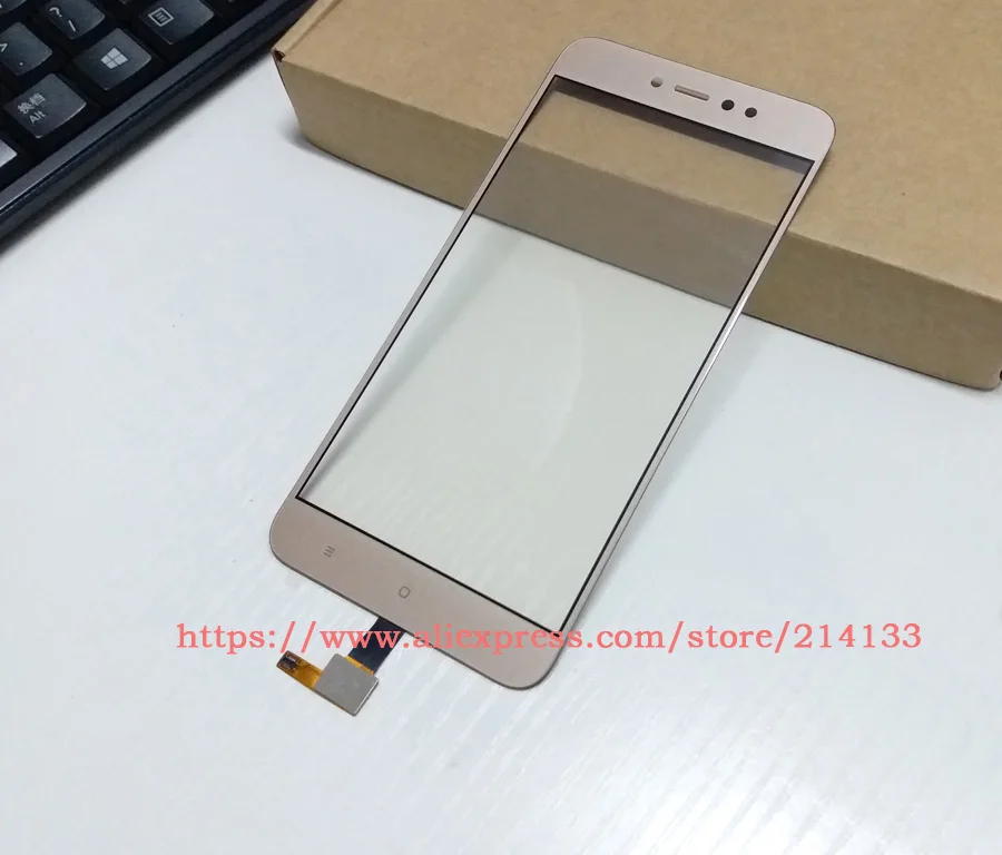 Redmi Note 5A Prime Внешний стеклянный объектив с дигитайзером запасная часть для Xiaomi