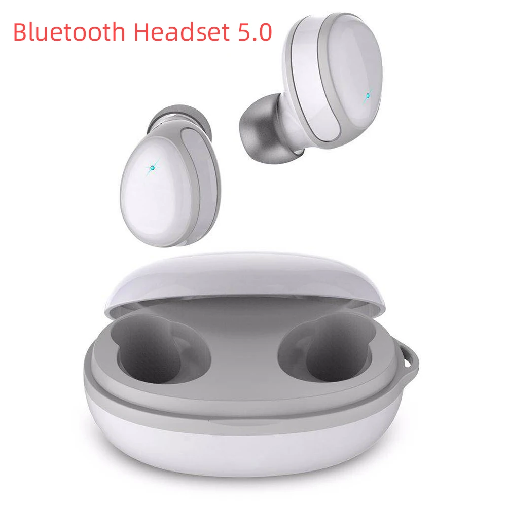 FDBRO 3D стерео Bluetooth наушники 5 0 Портативный вкладыши TWS с Беспроводной Touch + Зарядка