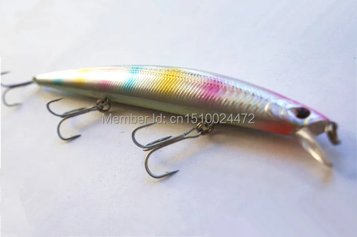 Minnow Bait Floating Type Big Lure 17.5cm/30g Violet Color | Спорт и развлечения