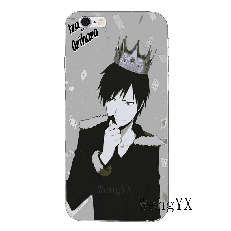 Японский аниме DuRaRaRa тонкий силиконовый мягкий чехол для телефона Samsung Galaxy S3 S4 S5 S6
